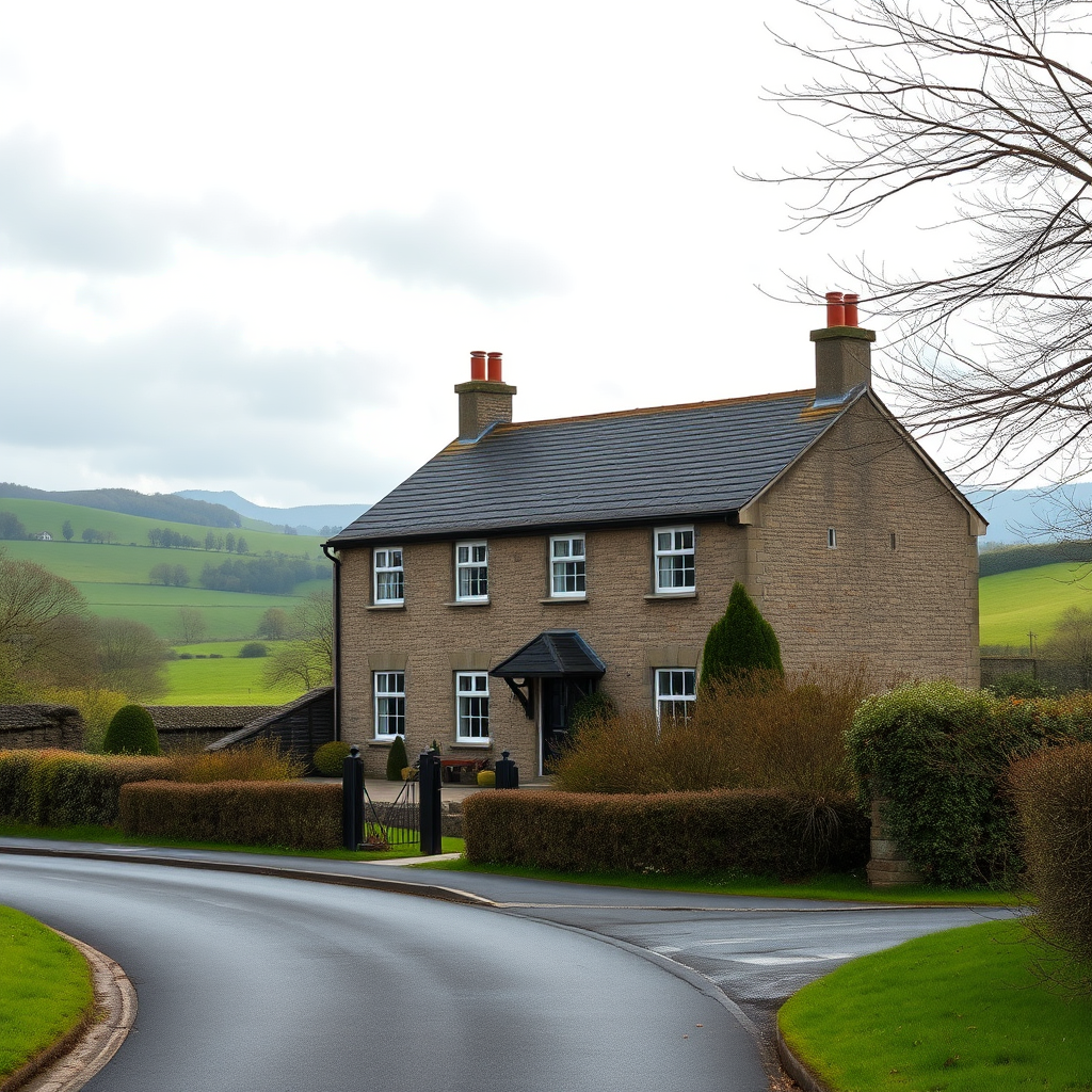 Four-bed house in picture-perfect village with tranquil views for £625k